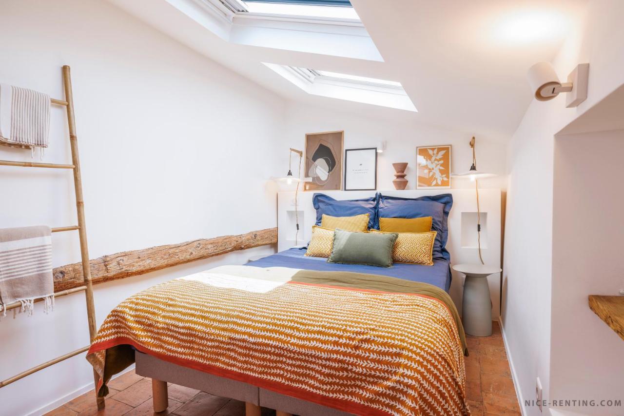 Nice Renting - Neuve - Luxury Triplex Old Town Massena Garibaldi - 4 Bedroom - Ac Exterior foto